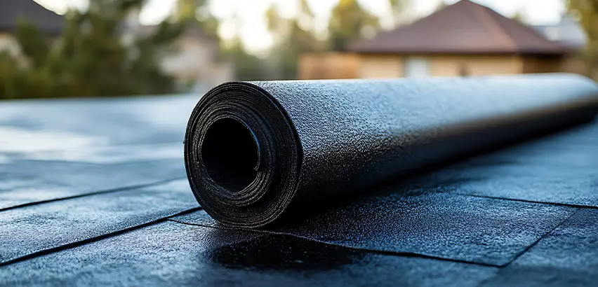 Rubber Flat Roof Replacement in Wilmette