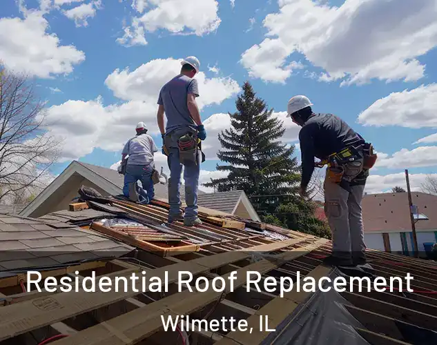  Residential Roof Replacement Wilmette, IL